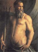 Agnolo Bronzino Portrait des Andrea Doria als Neptun Spain oil painting artist